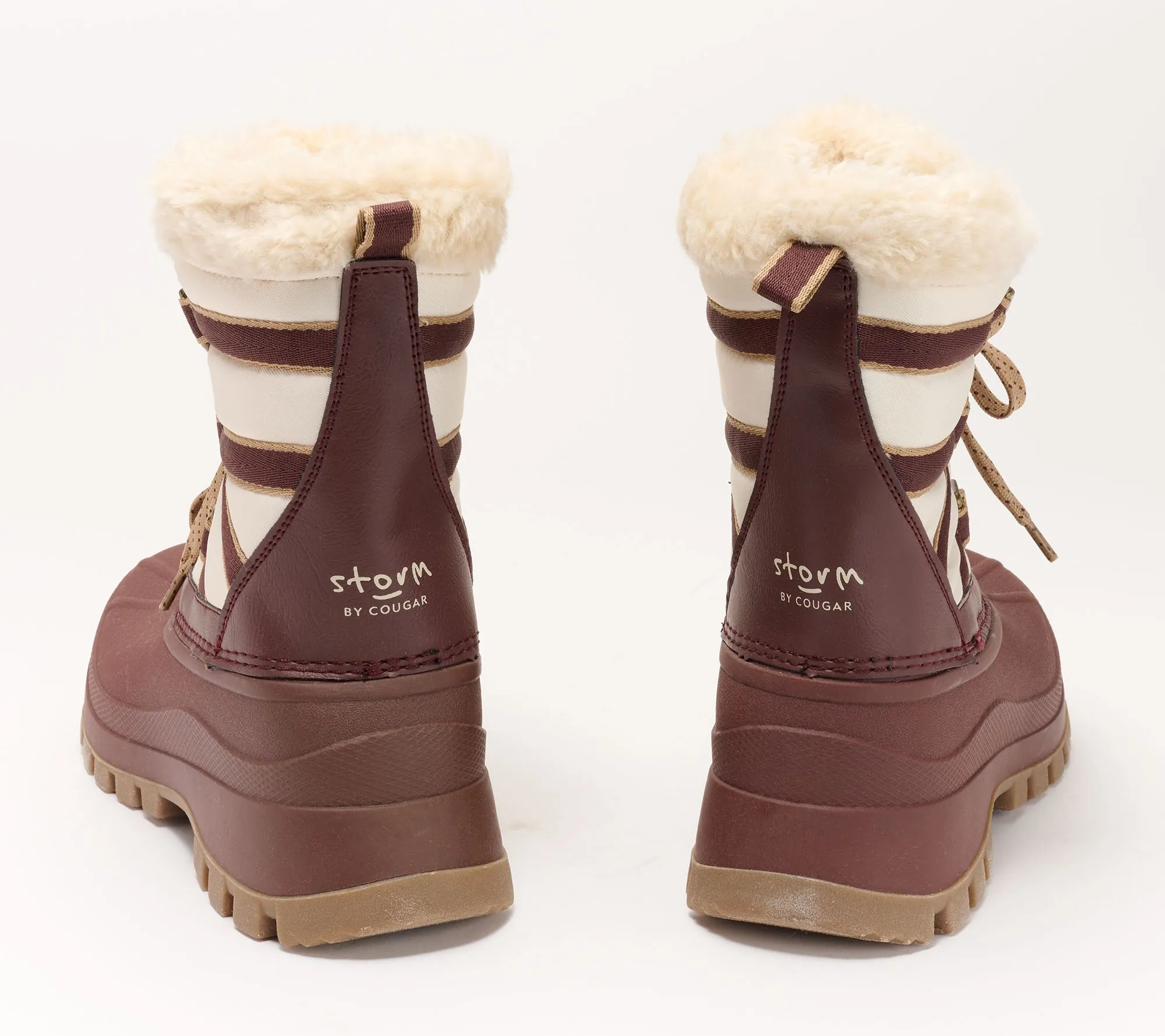 "As Is" Cougar Fjord Waterproof Mid Winter Boots- Fresno