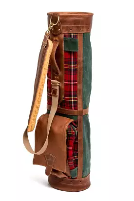 8” Sunday Style Tartan Golf Bag