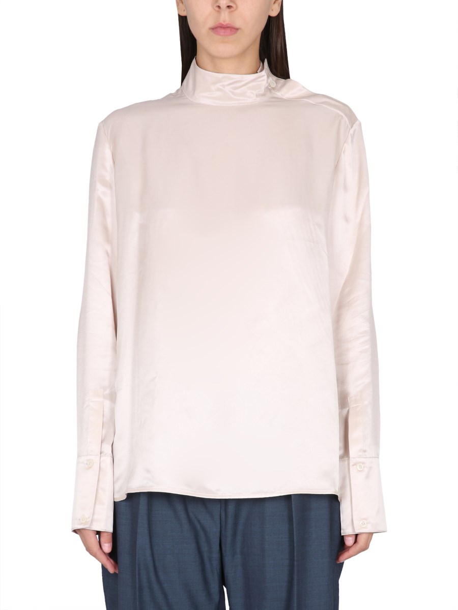 ACNE STUDIOS    SILK BLEND BLOUSE