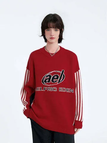 Aelfric Eden  |Unisex Street Style Long Sleeves Oversized Sweaters