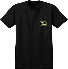 ANTIHERO T-SHIRT RESERVE SS POCKET BLACK