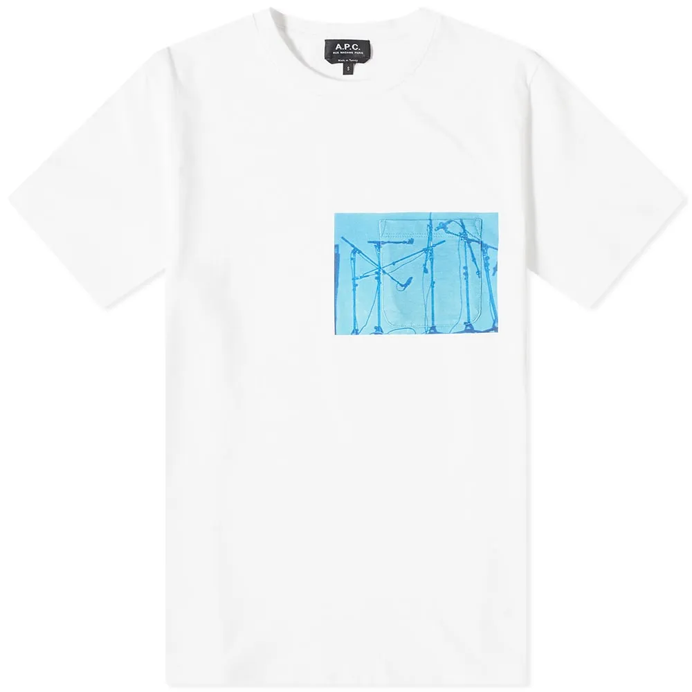 A.P.C. Addi Pocket T-ShirtWhite