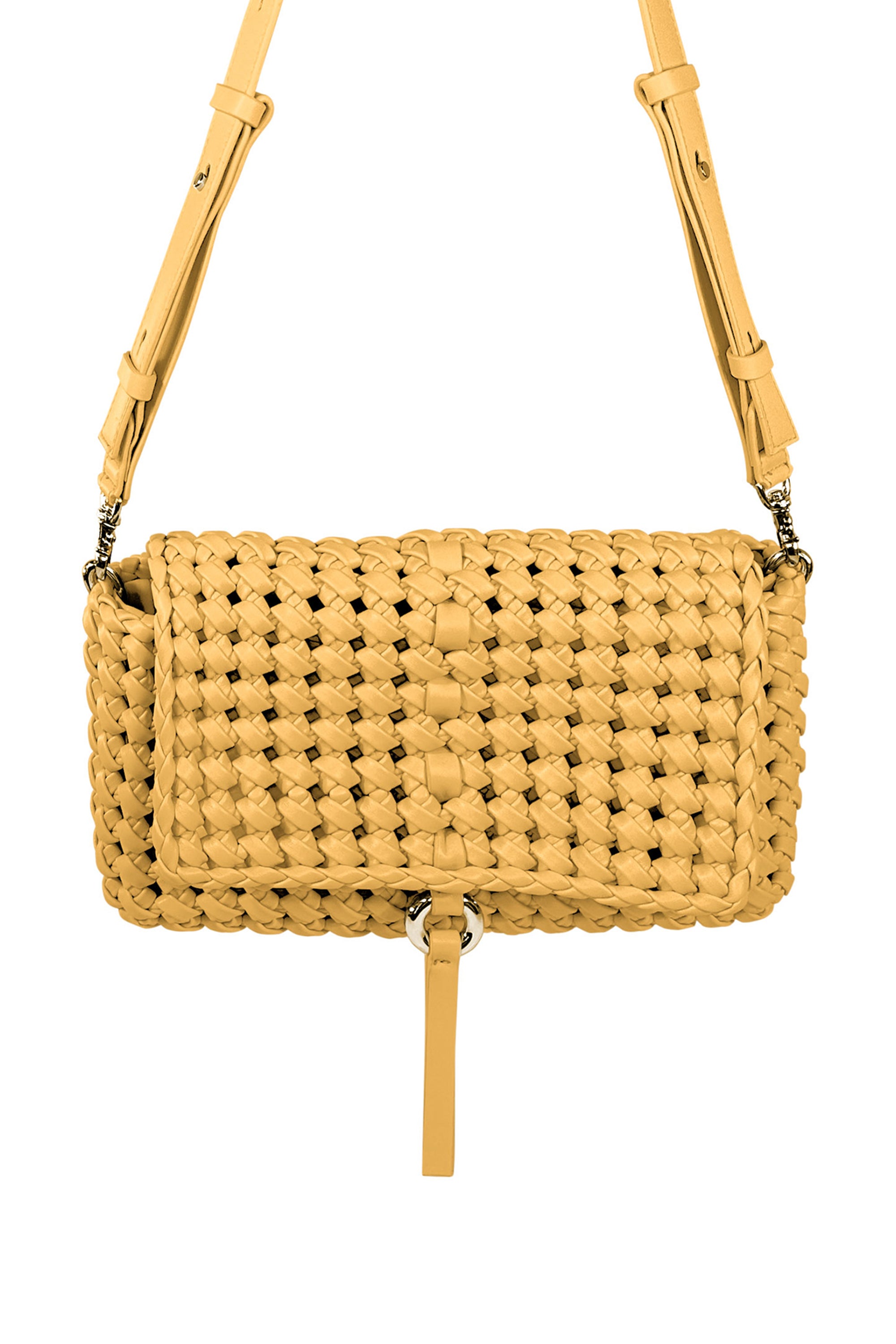 Asteri Knots Eco-Fabric Shoulder Bag in Chai Tea