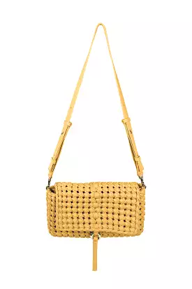 Asteri Knots Eco-Fabric Shoulder Bag in Chai Tea