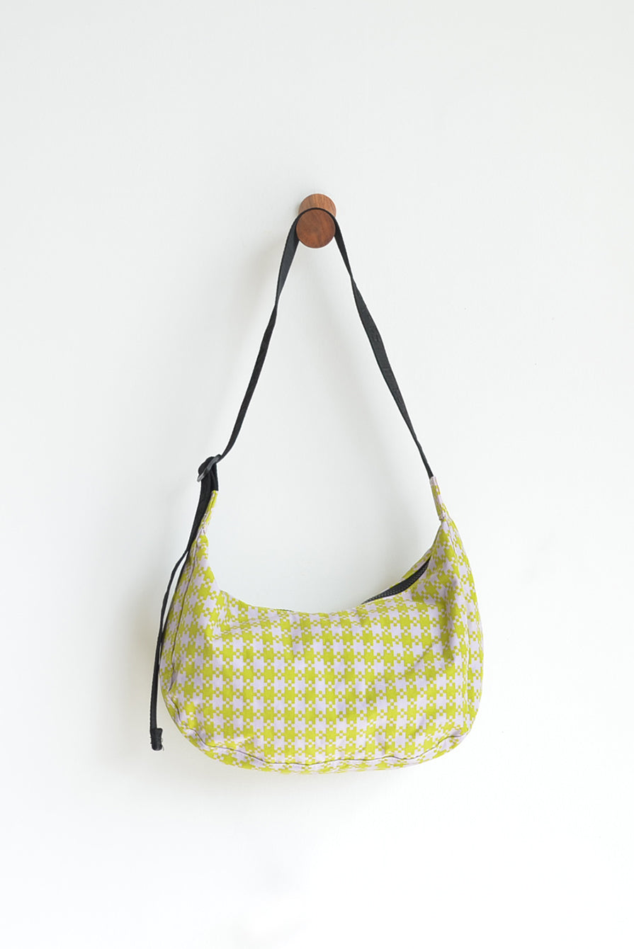 Baggu Crescent Bag Houndstooth