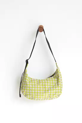 Baggu Crescent Bag Houndstooth