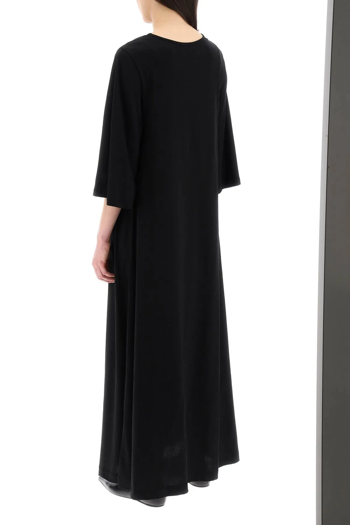 By Malene Birger Replace With Double Quoteyalia Maxi Dress In Jersey   Black