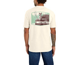 Carhartt Short Sleeve Pocket Dog Graphic T-Shirt