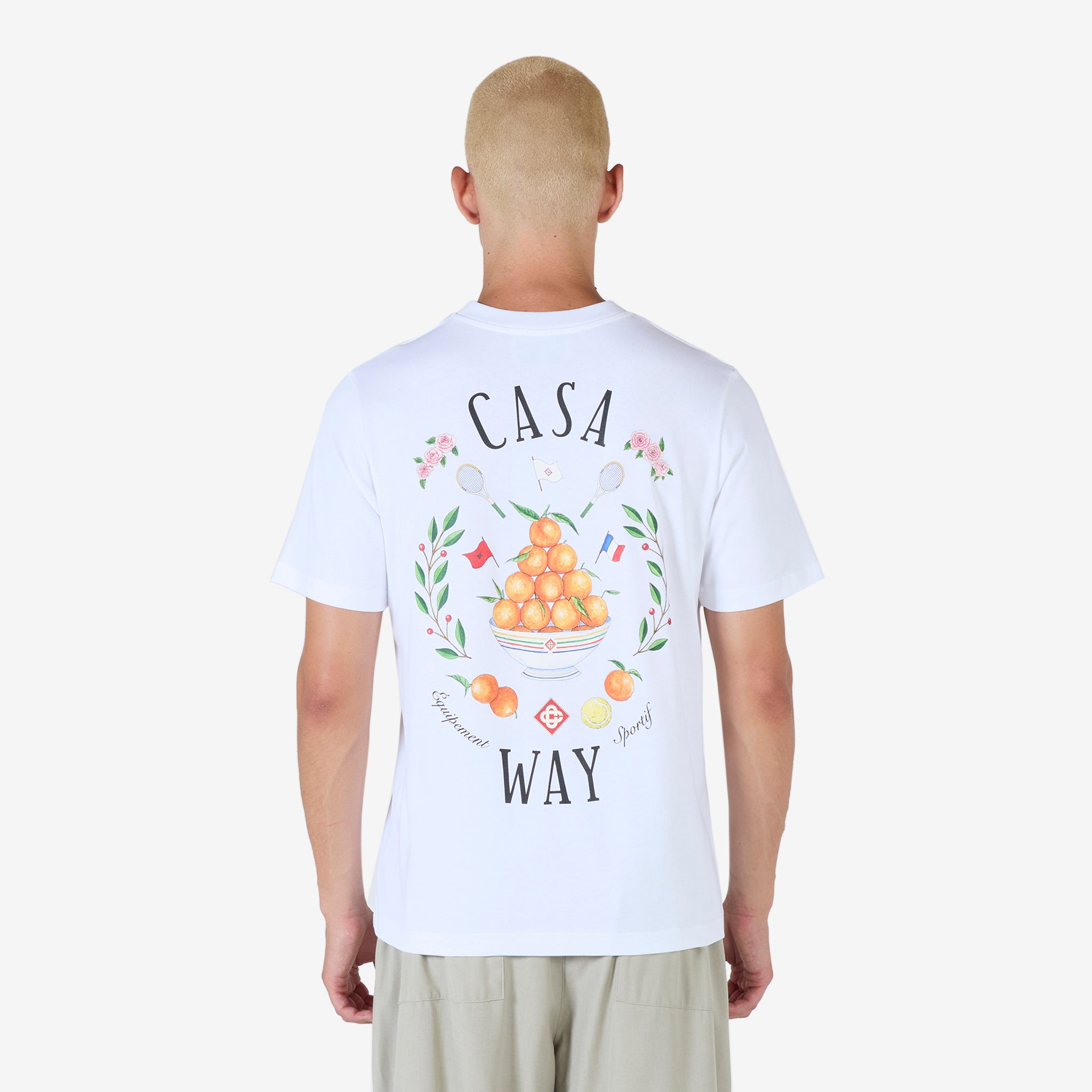 Casa Way Printed T-Shirt White