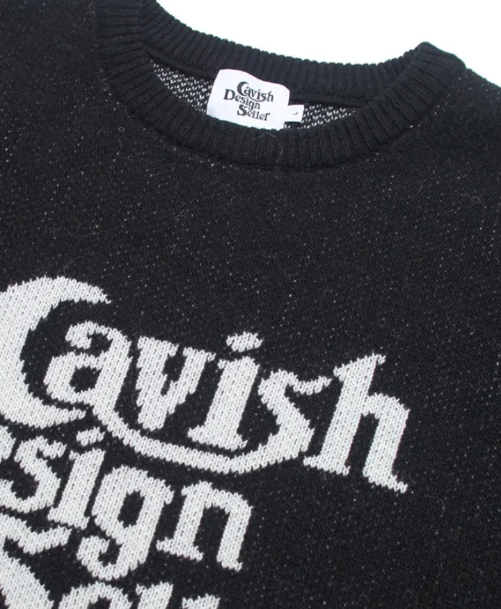 CAVISH  |Unisex Street Style Long Sleeves Plain Oversized Logo