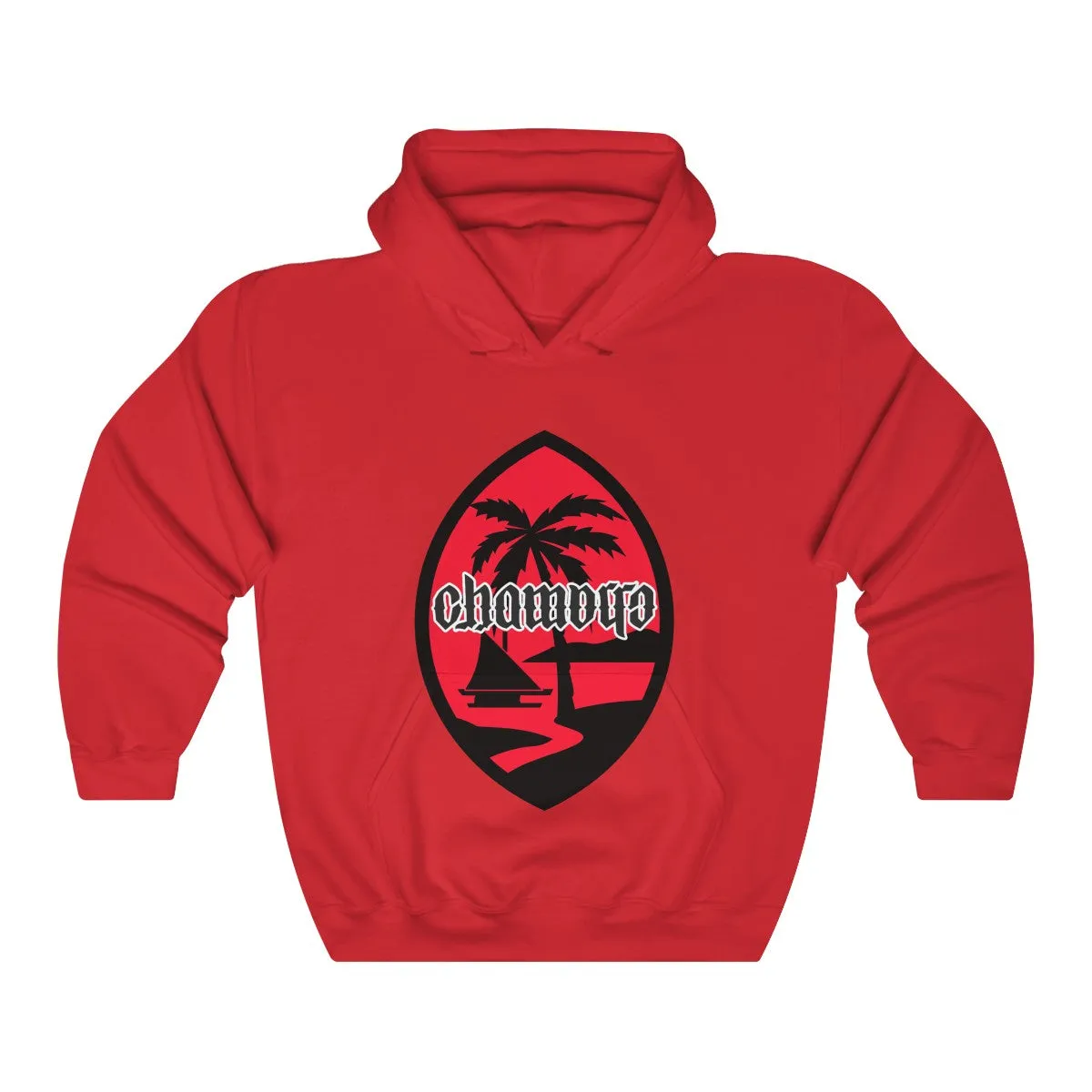 Chamorro 2020 Red Unisex Heavy Blend Hooded Sweatshirt