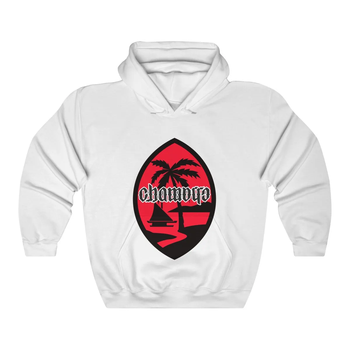 Chamorro 2020 Red Unisex Heavy Blend Hooded Sweatshirt