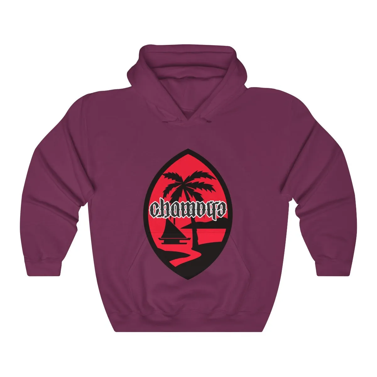 Chamorro 2020 Red Unisex Heavy Blend Hooded Sweatshirt