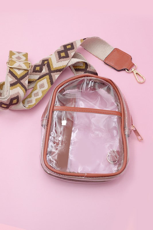 Clear Stadium Crossbody Bag