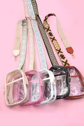 Clear Stadium Crossbody Bag