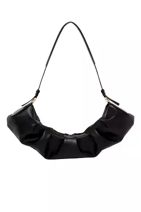 Crisali Vegan Shoulder Bag in Black