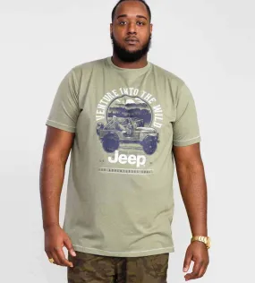 D555 Big Mens Jeep Printed T-Shirt Official Licensed Product (HIBBERT)