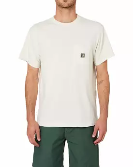 DEUS T-SHIRT CANYON POCKET White