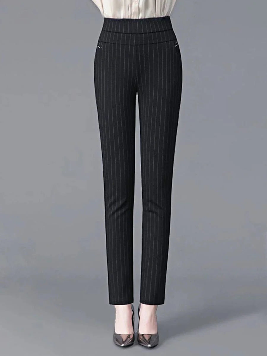 Fleece Lined High Waist Leggings with Pocket Detail