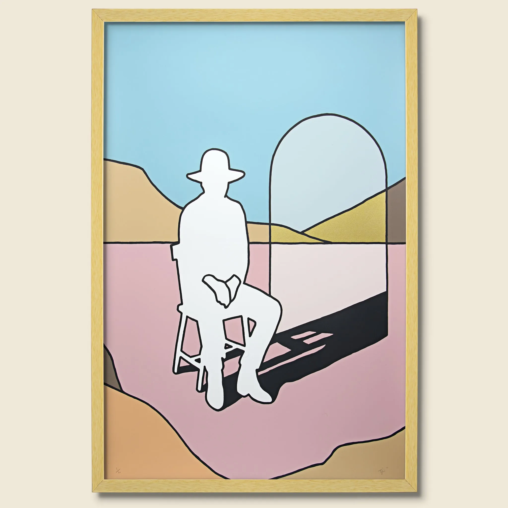 Framed Print - Sittin' In The Dawn of Day