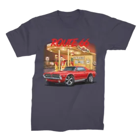 Gas Station Mercury Cougar Premium Jersey Men's T-Shirt