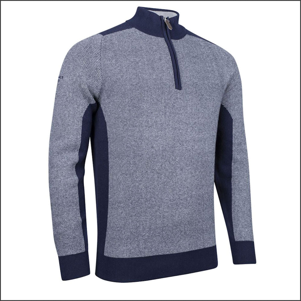 Glenmuir Strathern Zip Neck