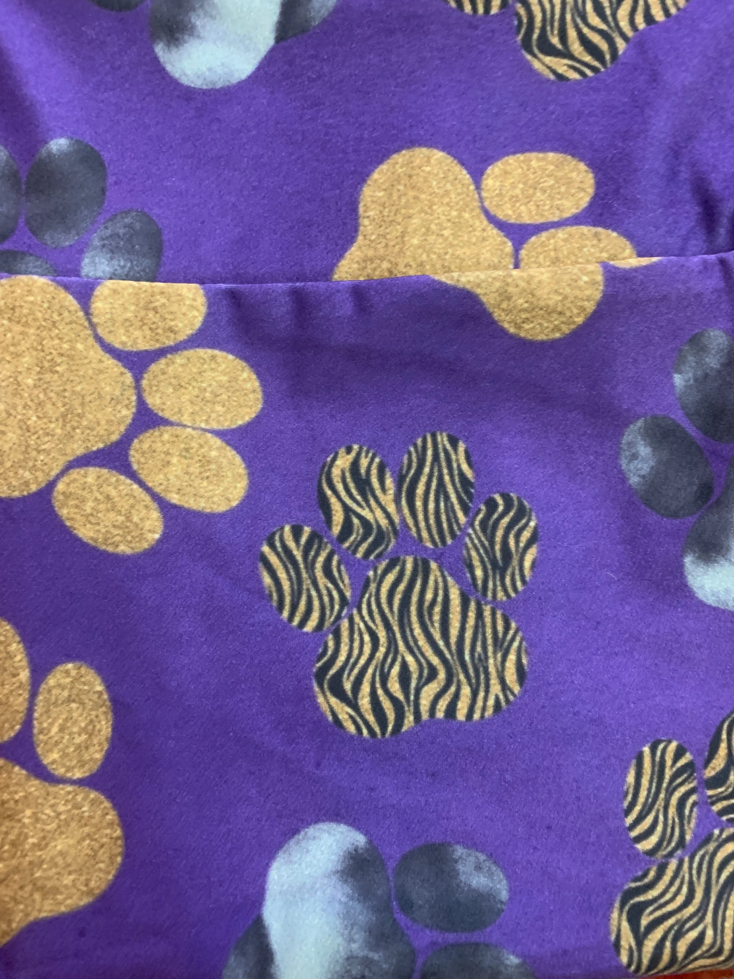 Golden Paw Purple Soft Leggings