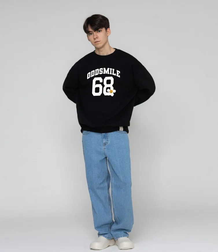 GRAVER  |[GRAVER]★ODDSMILE 68 FLOWER SMILE SWEATSHIRT