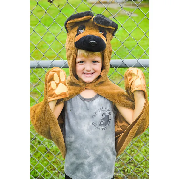 Great Pretenders Veterinarian and Dog Cape Dress up Bundle, 2pcs, Size 4-6