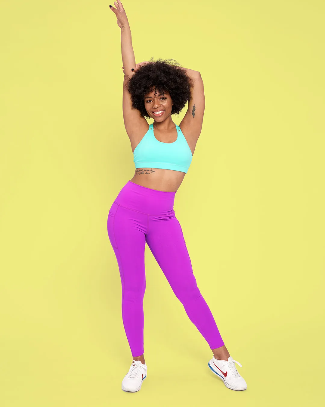 HERO Super Hold Leggings Magenta