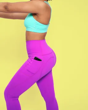 HERO Super Hold Leggings Magenta