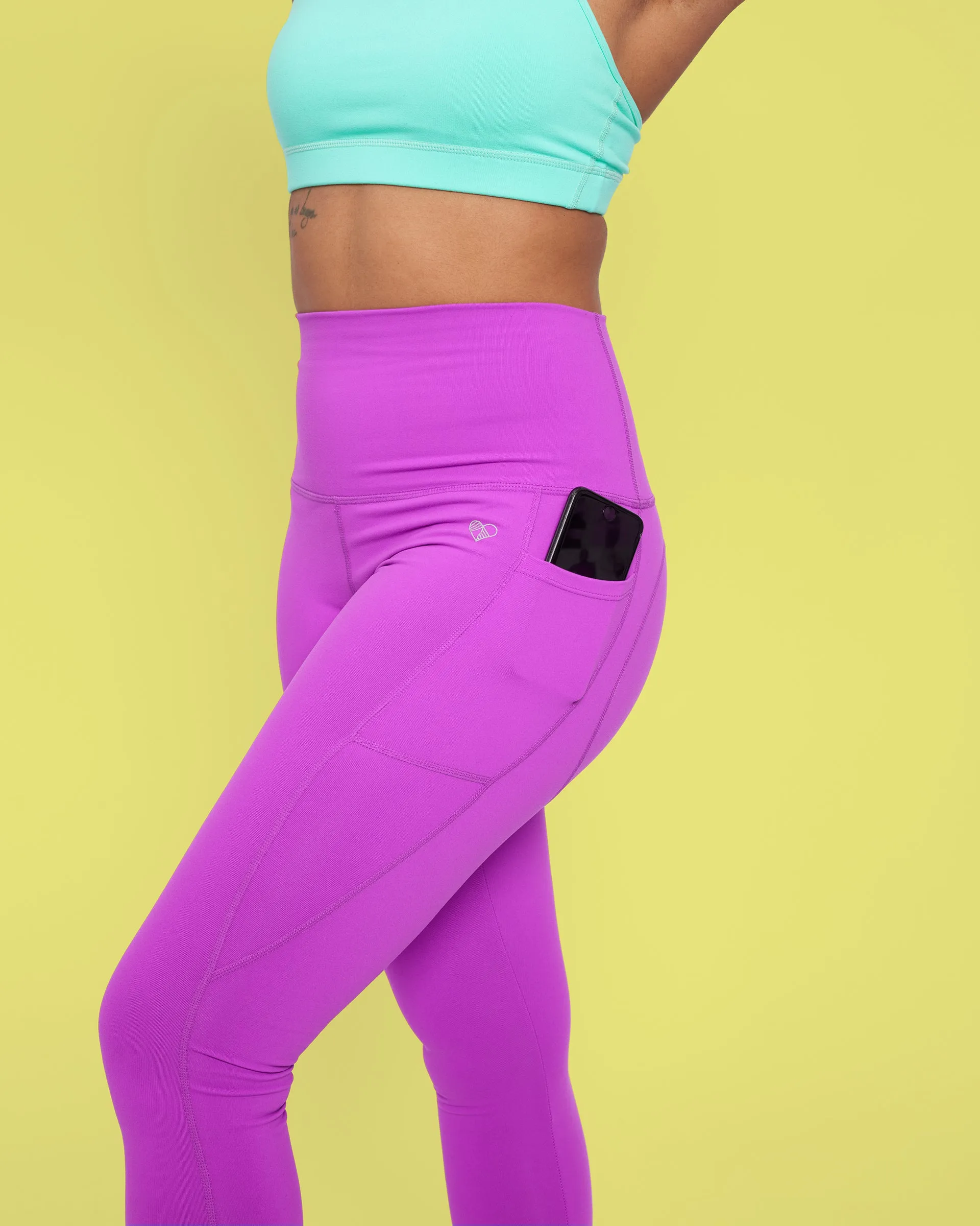 HERO Super Hold Leggings Magenta