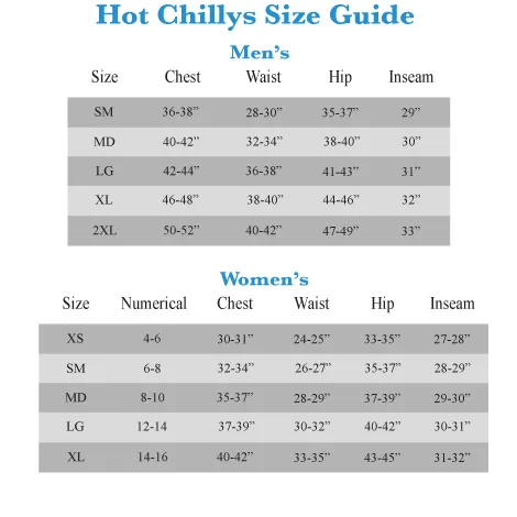 Hot Chillys Premiere Boot Tech Tights