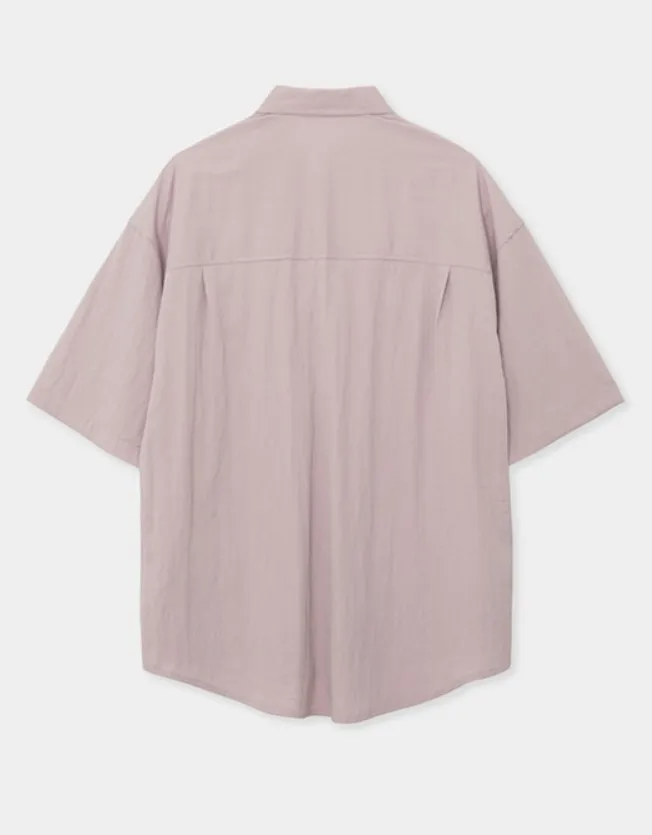 HUE  |[Huecloset]★RN Two-Pocket Half Shirt (3 color)