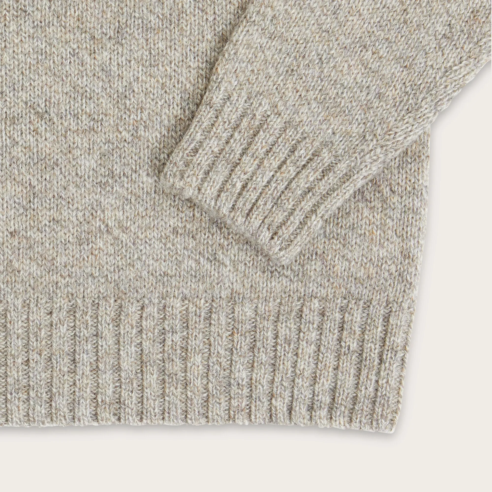 IRISH WOOL 5-GAUGE SWEATER