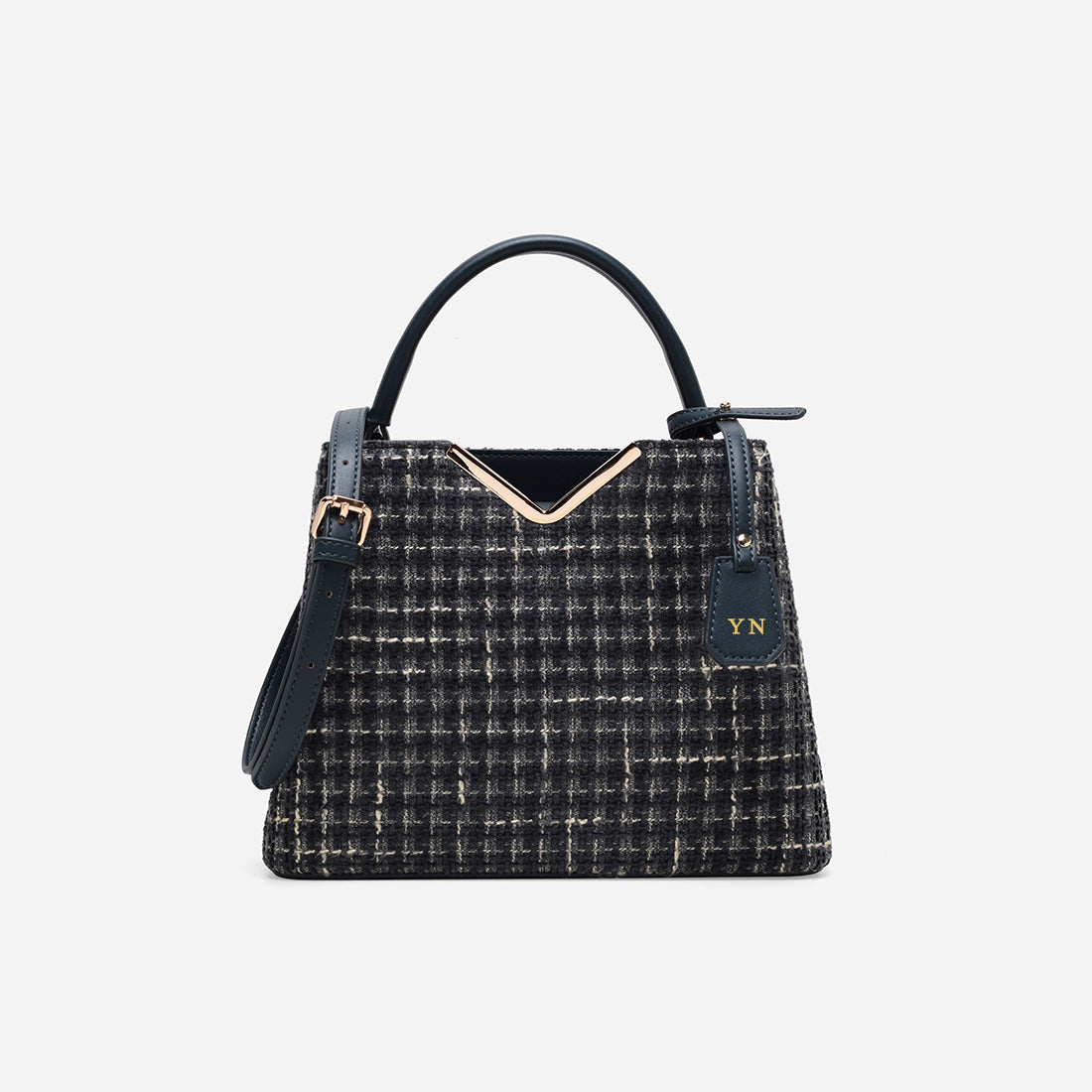 Janet Mini Tweed Handbag