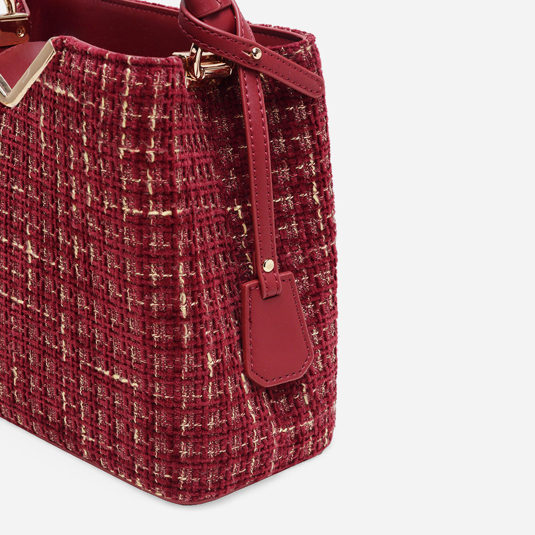 Janet Mini Tweed Handbag