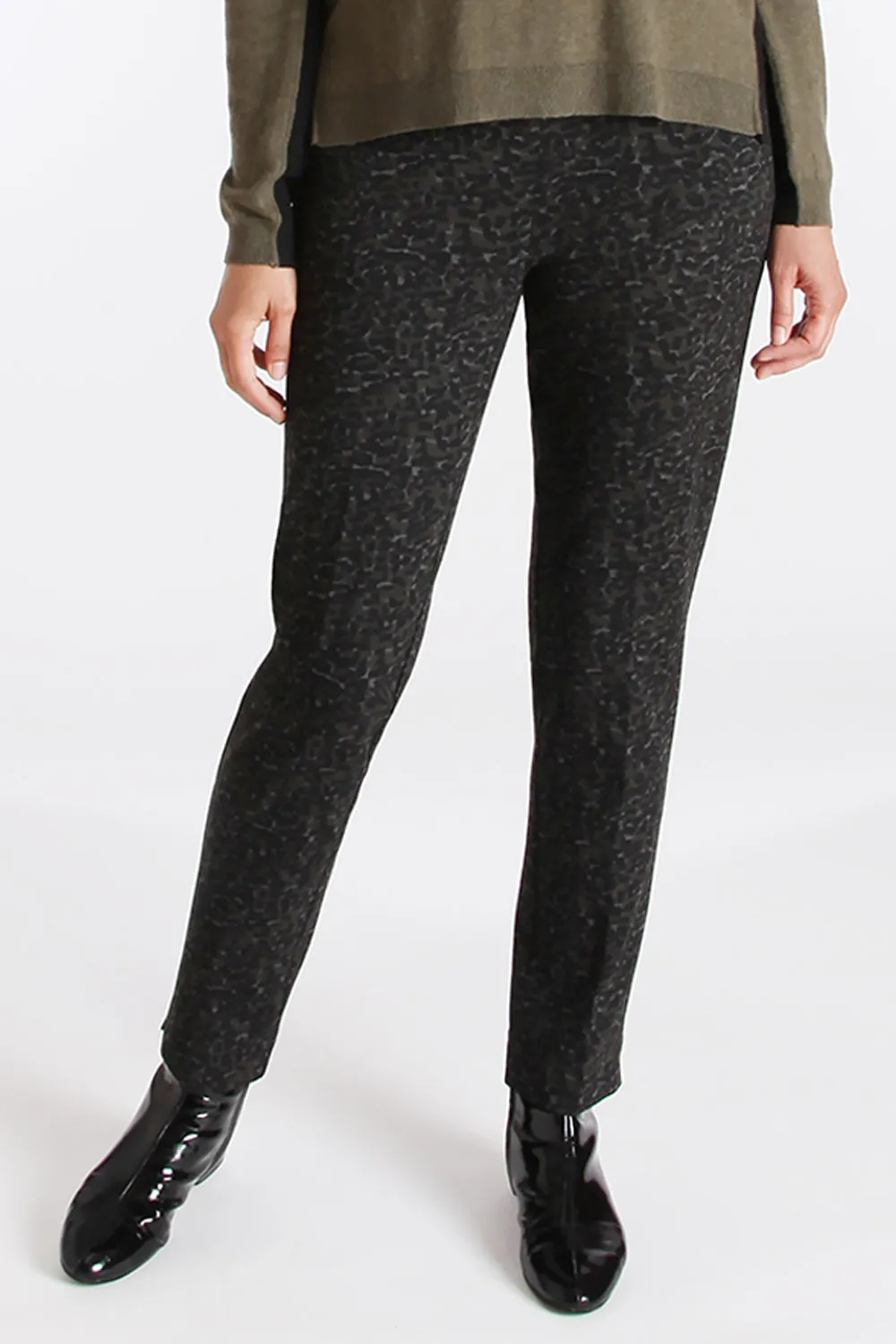 Jasmine Pant - Knit Print: FINAL SALE