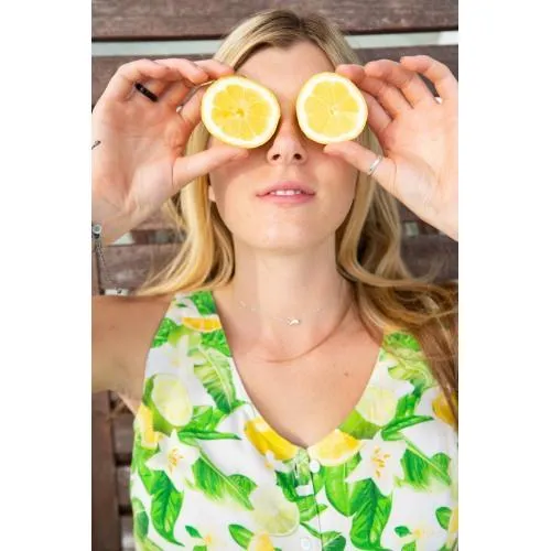 Kavu Beryl Citrus Print Tank Blouse