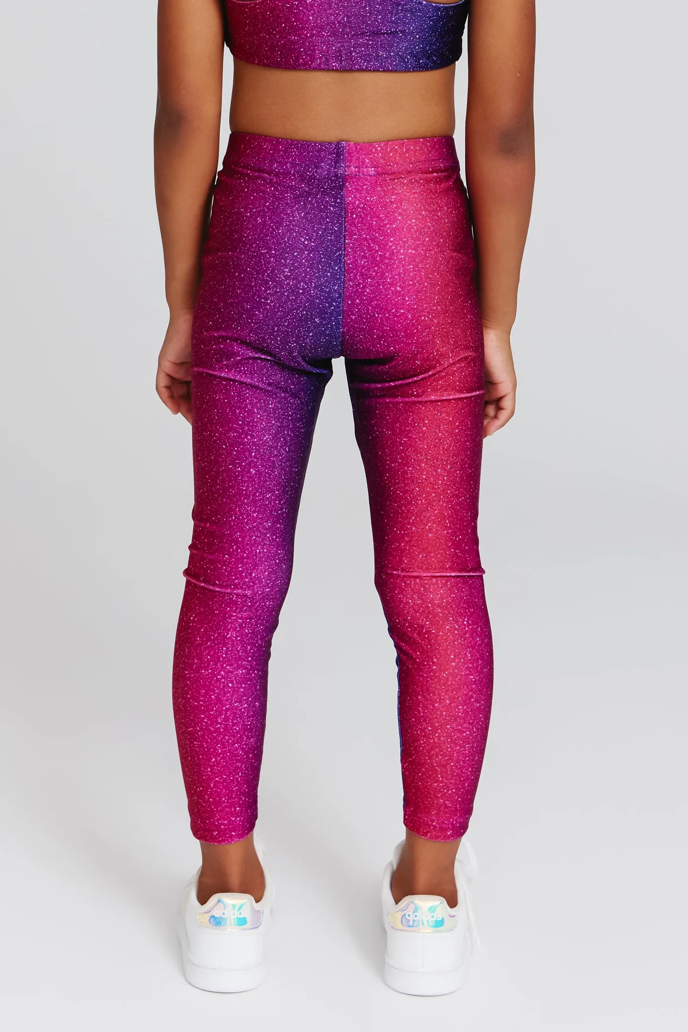 Kids Leggings in Jewel Glitter