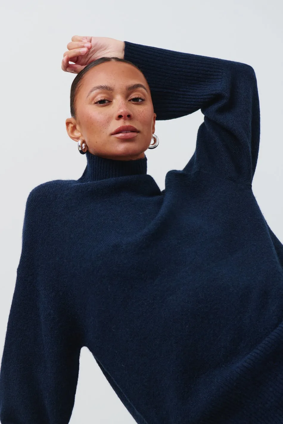 Knitted oversized sweater