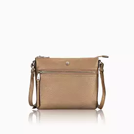 Ladies Crossbody, Bronze