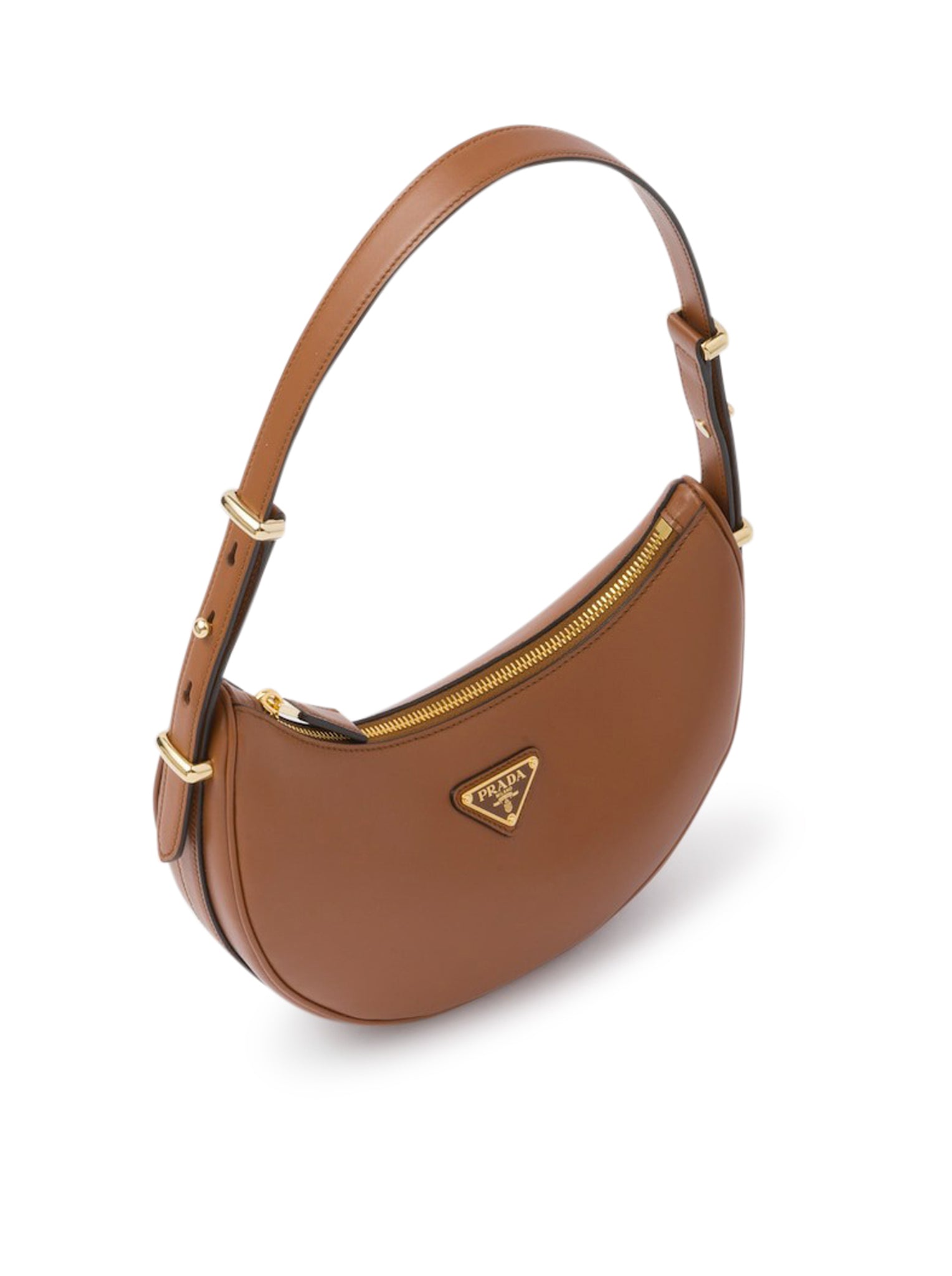 Leather shoulder bag