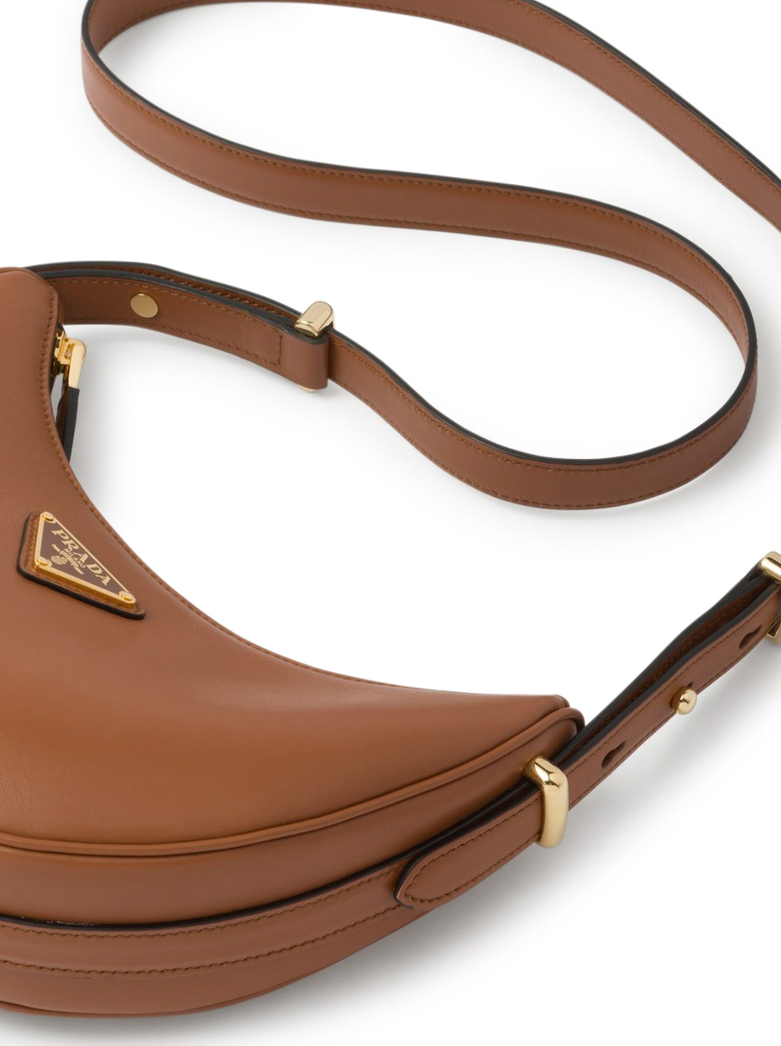 Leather shoulder bag