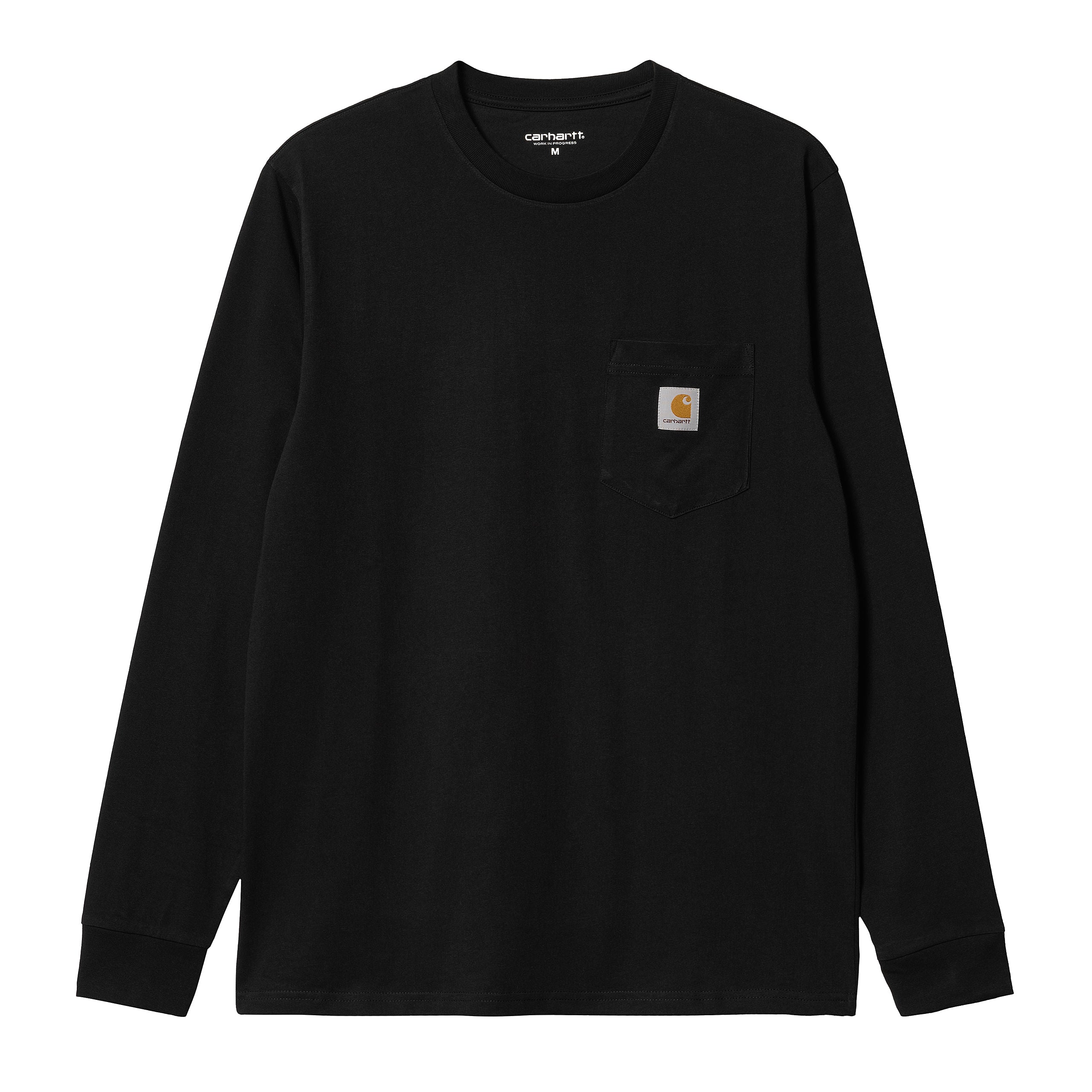 L/S POCKET T-SHIRT BLACK