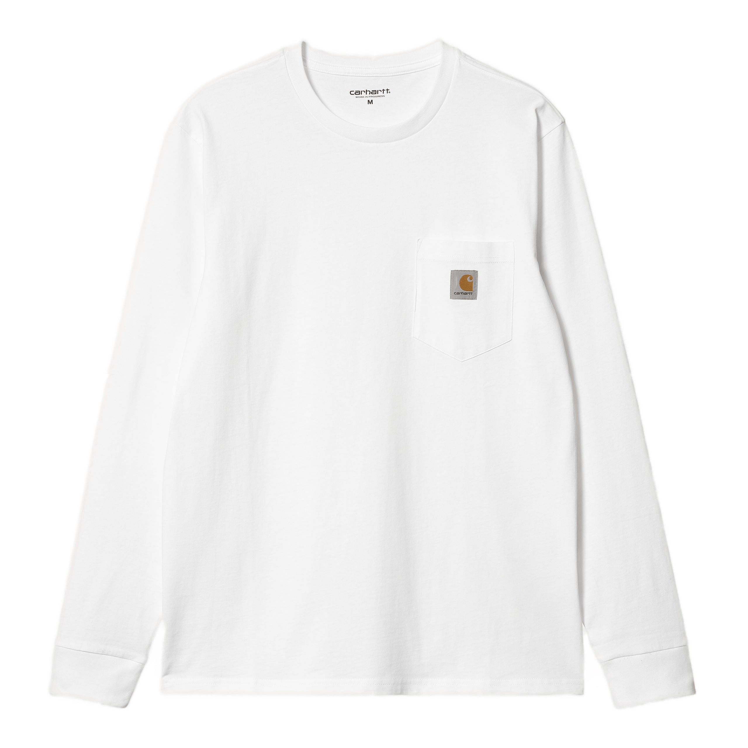 L/S POCKET T-SHIRT WHITE