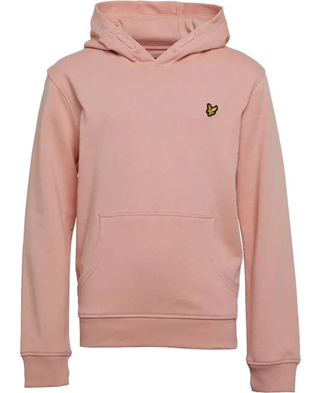 Lyle and Scott Juniors Classic OTH Hoody Tea Rose