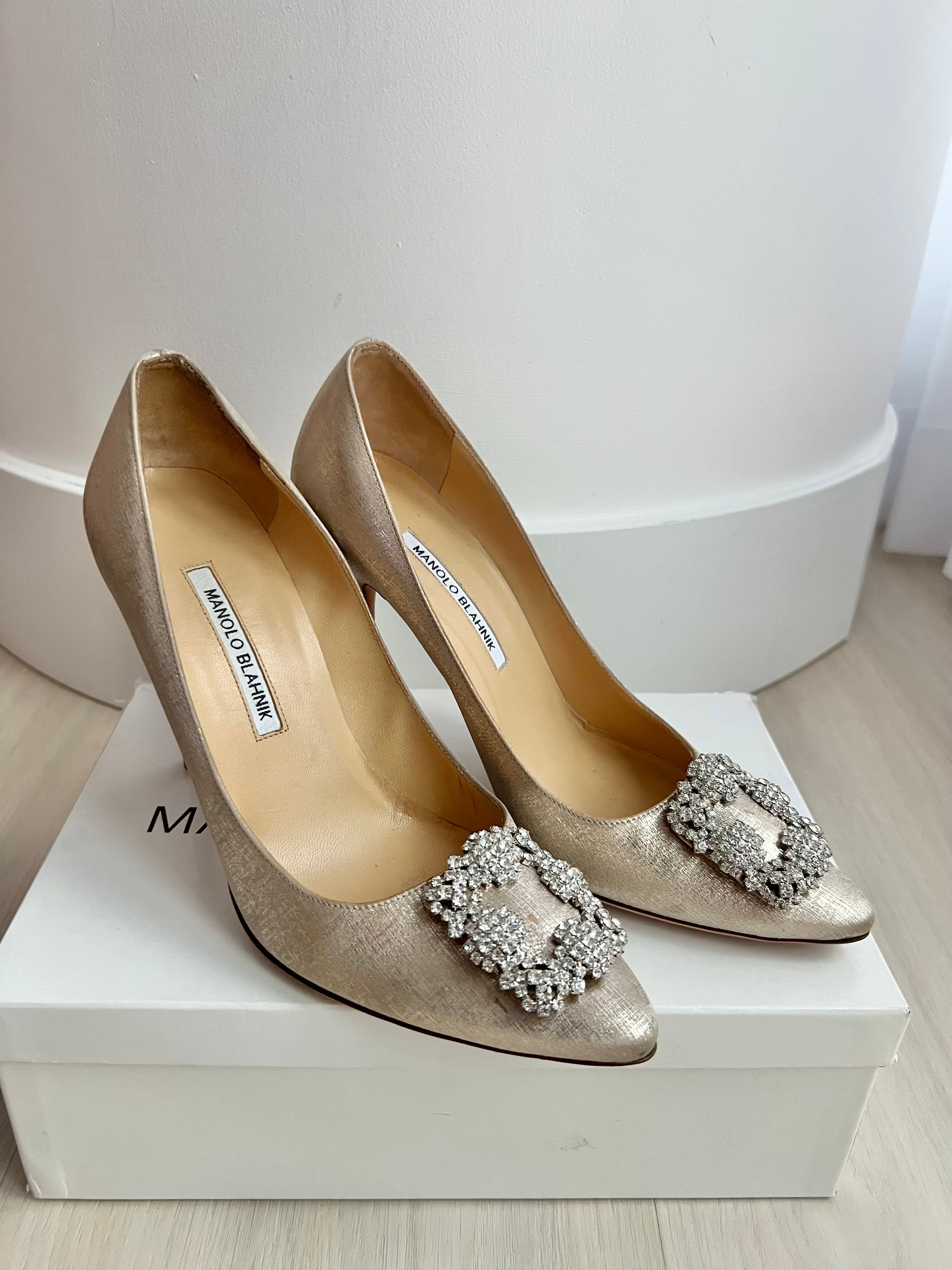 Manolo Blahnik Hangasi Heels