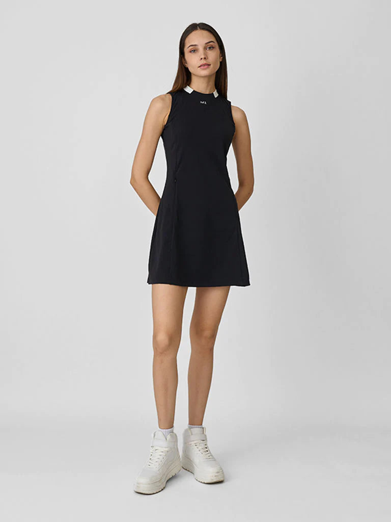 MINUS1 GOLF SLEEVELESS TURTLE NECK DRESS