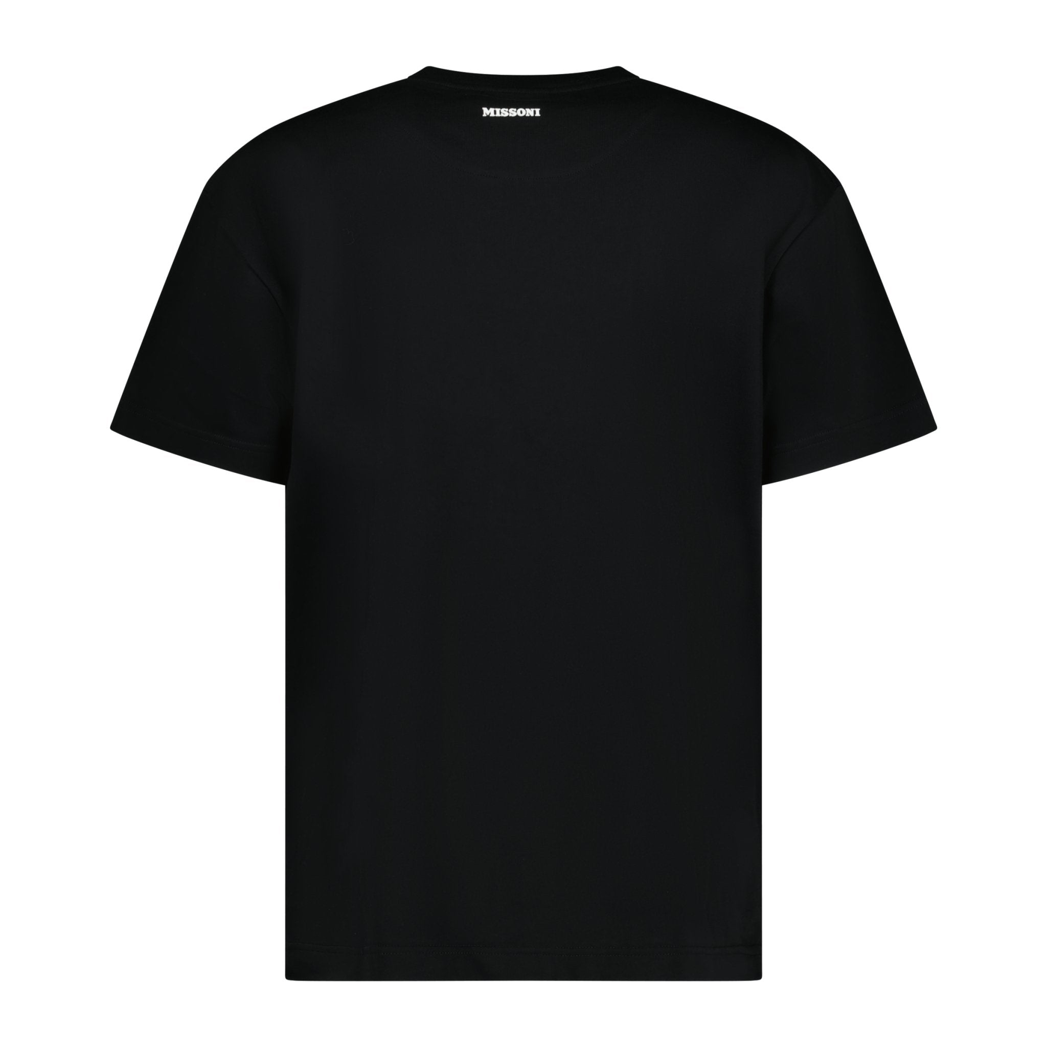 Missoni Pocket Zig Zag Logo T-Shirt Black